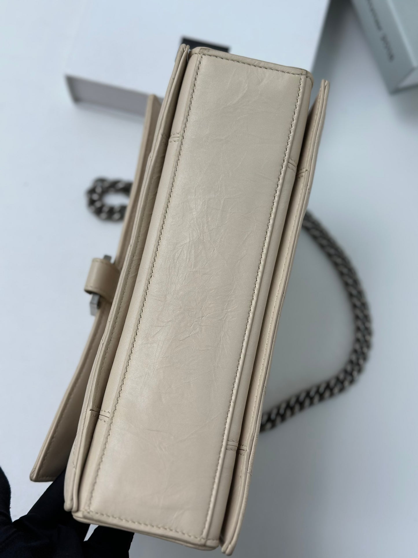 Balenciaga - Crush - Leather - Beige - (mini)