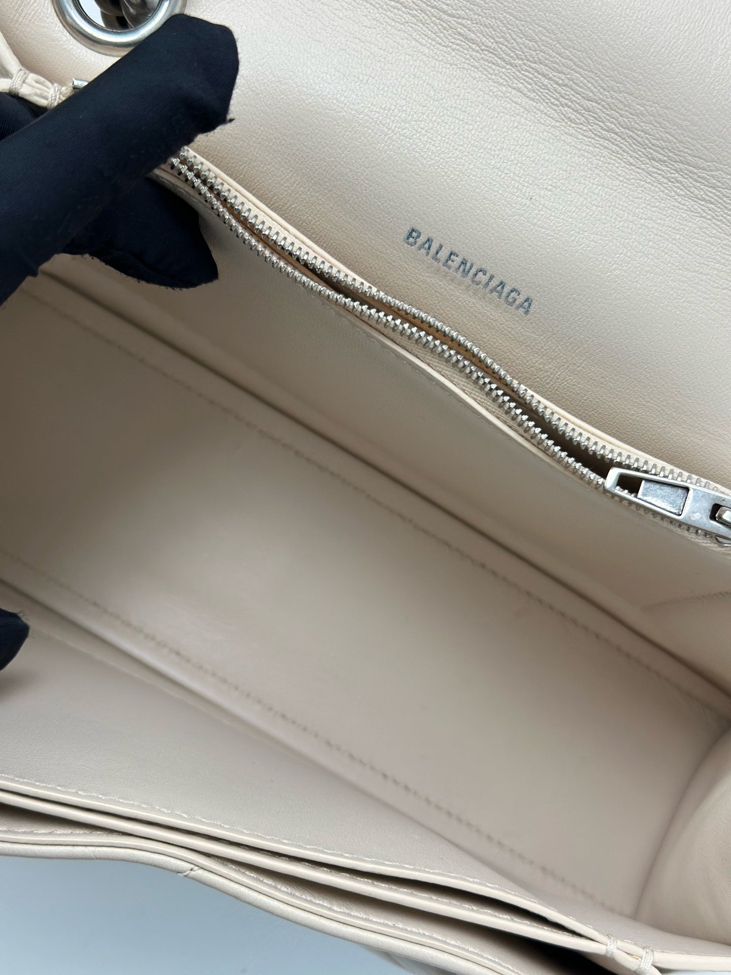 Balenciaga - Crush - Leather - Beige - (mini)