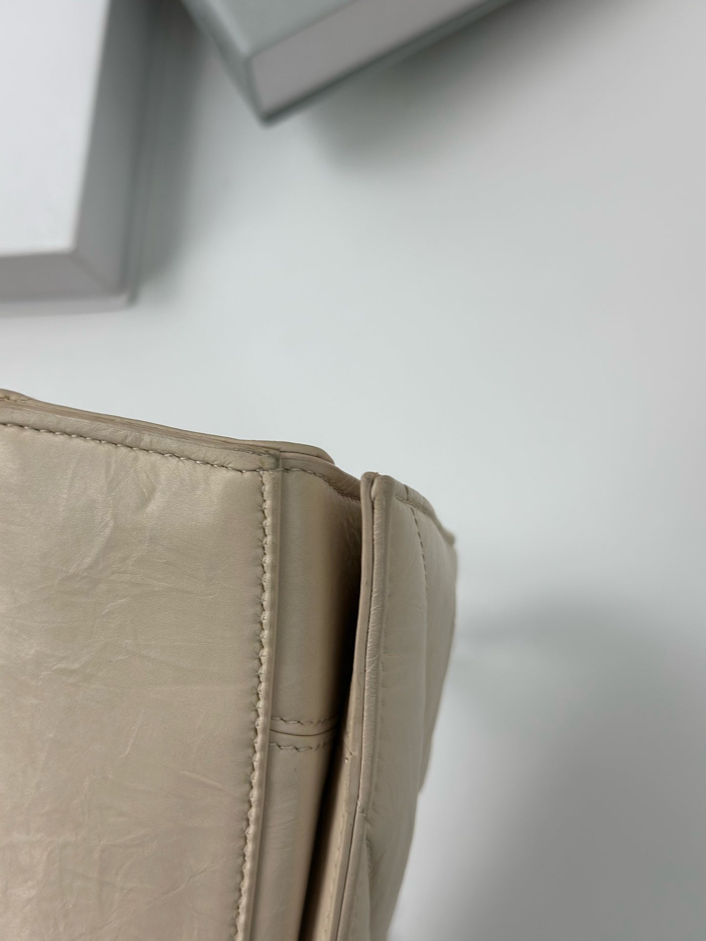 Balenciaga - Crush - Leather - Beige - (small)
