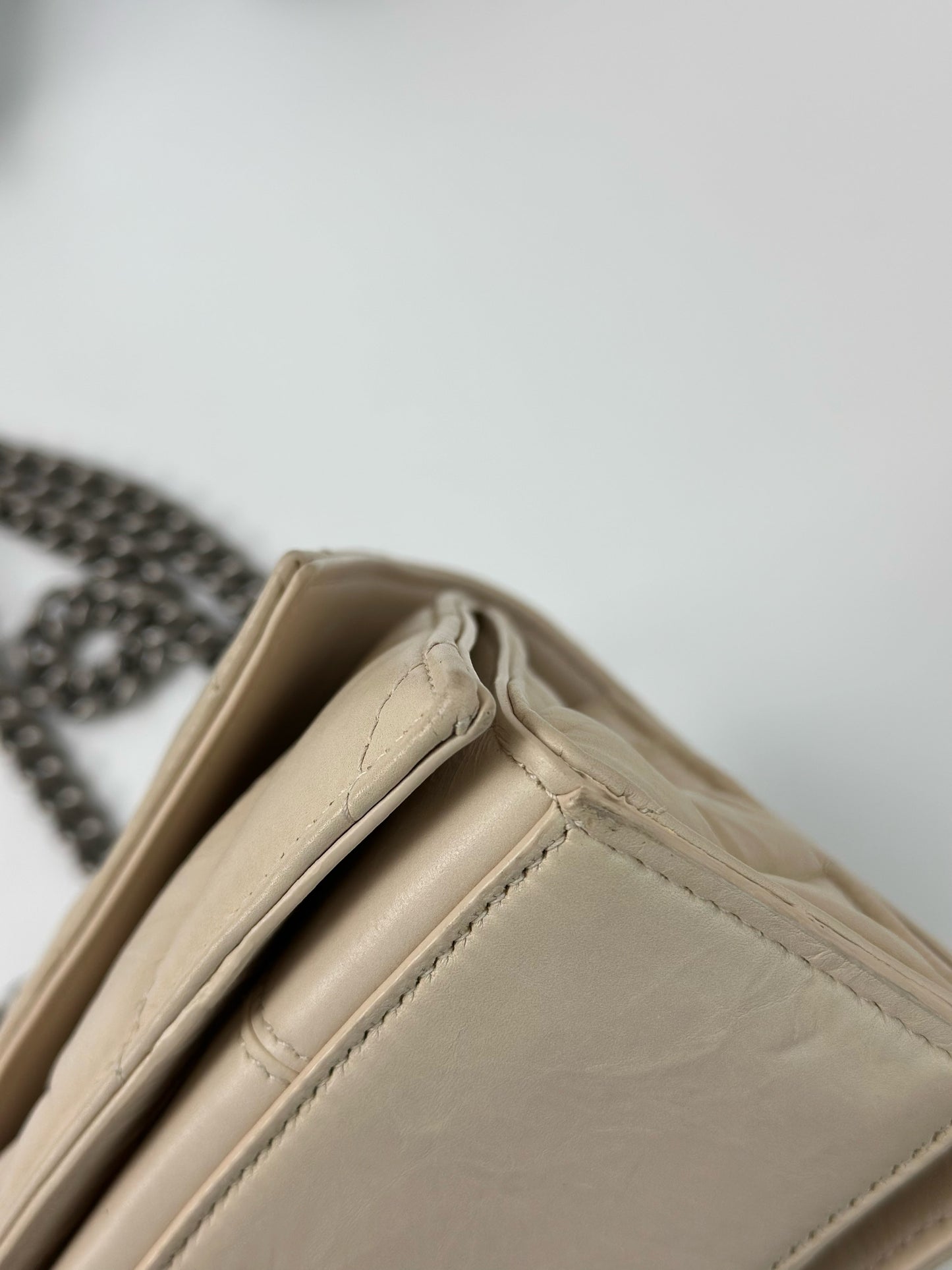 Balenciaga - Crush - Leather - Beige - (small)