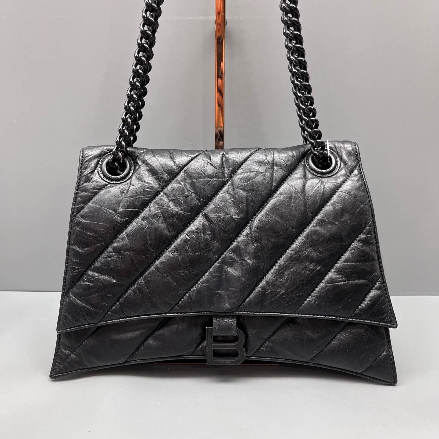 Balenciaga - Crush - Leather - Black - (medium)