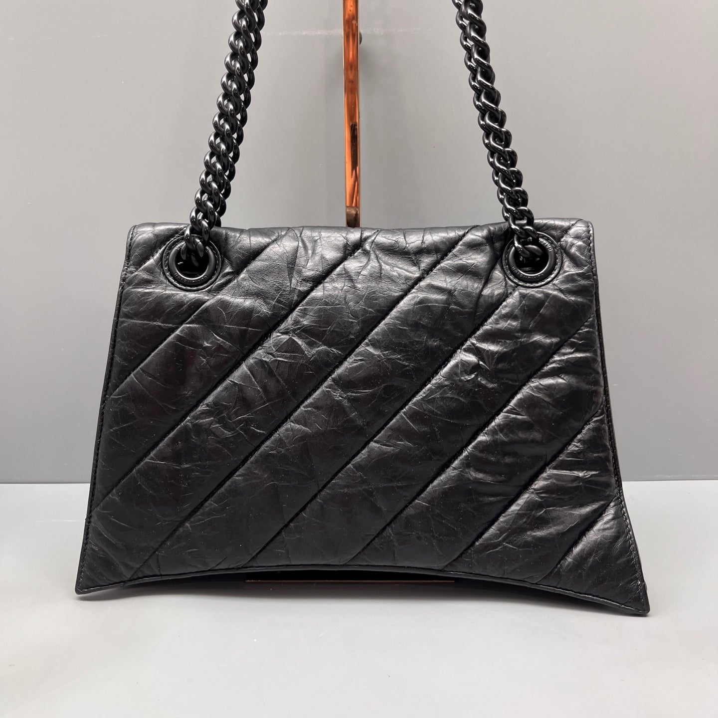 Balenciaga - Crush - Leather - Black - (medium)