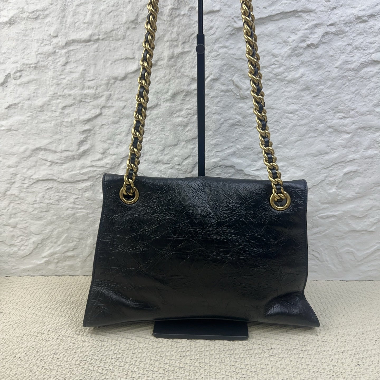 Balenciaga - Crush - Leather - Black - (medium)
