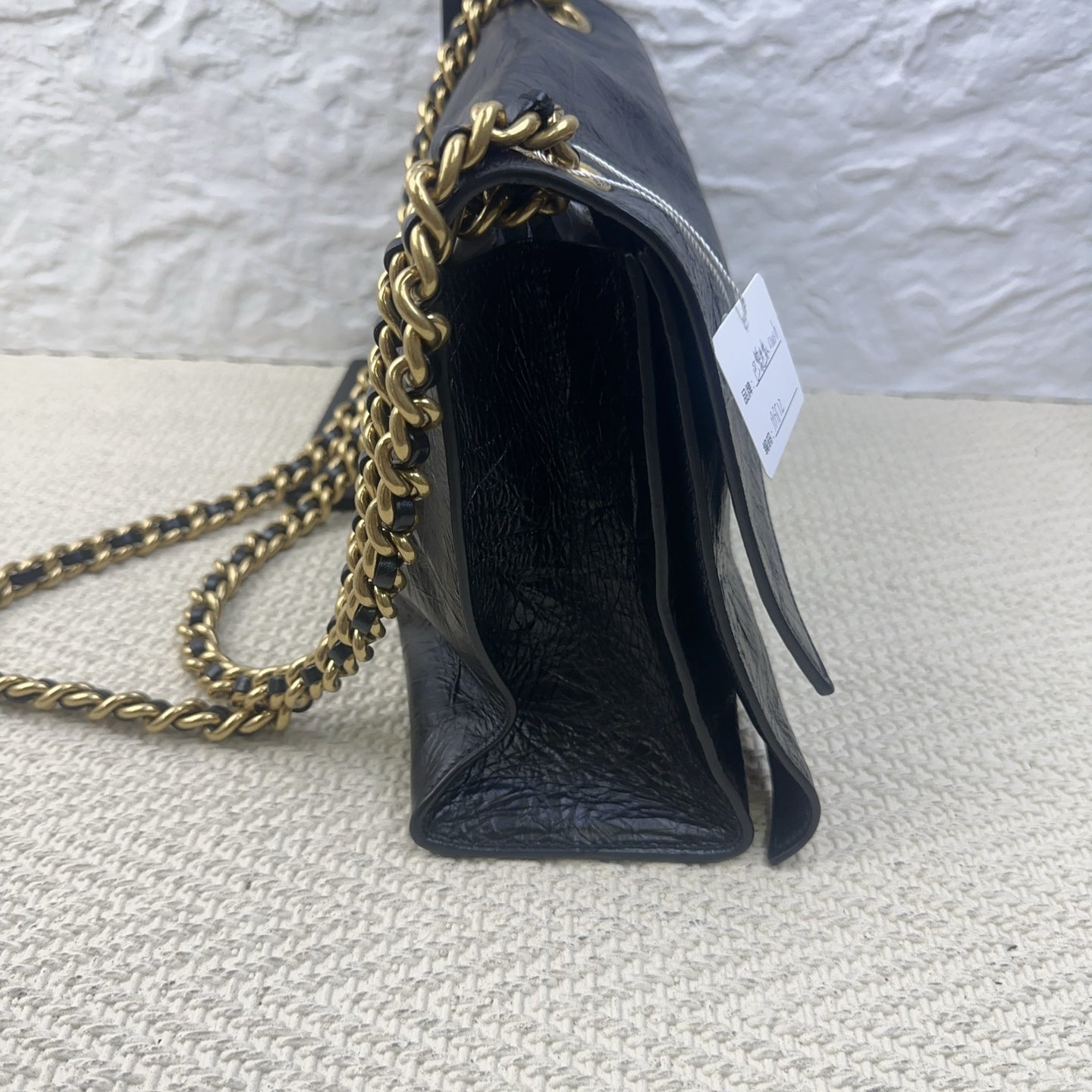 Balenciaga - Crush - Leather - Black - (medium)