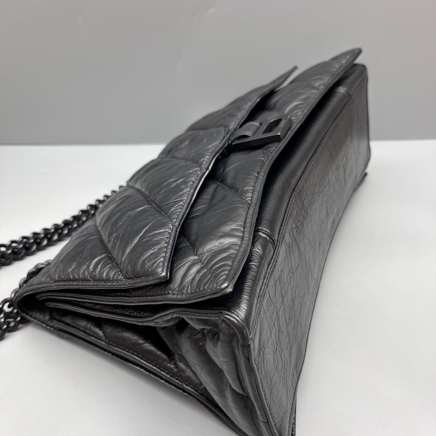 Balenciaga - Crush - Leather - Black - (medium)