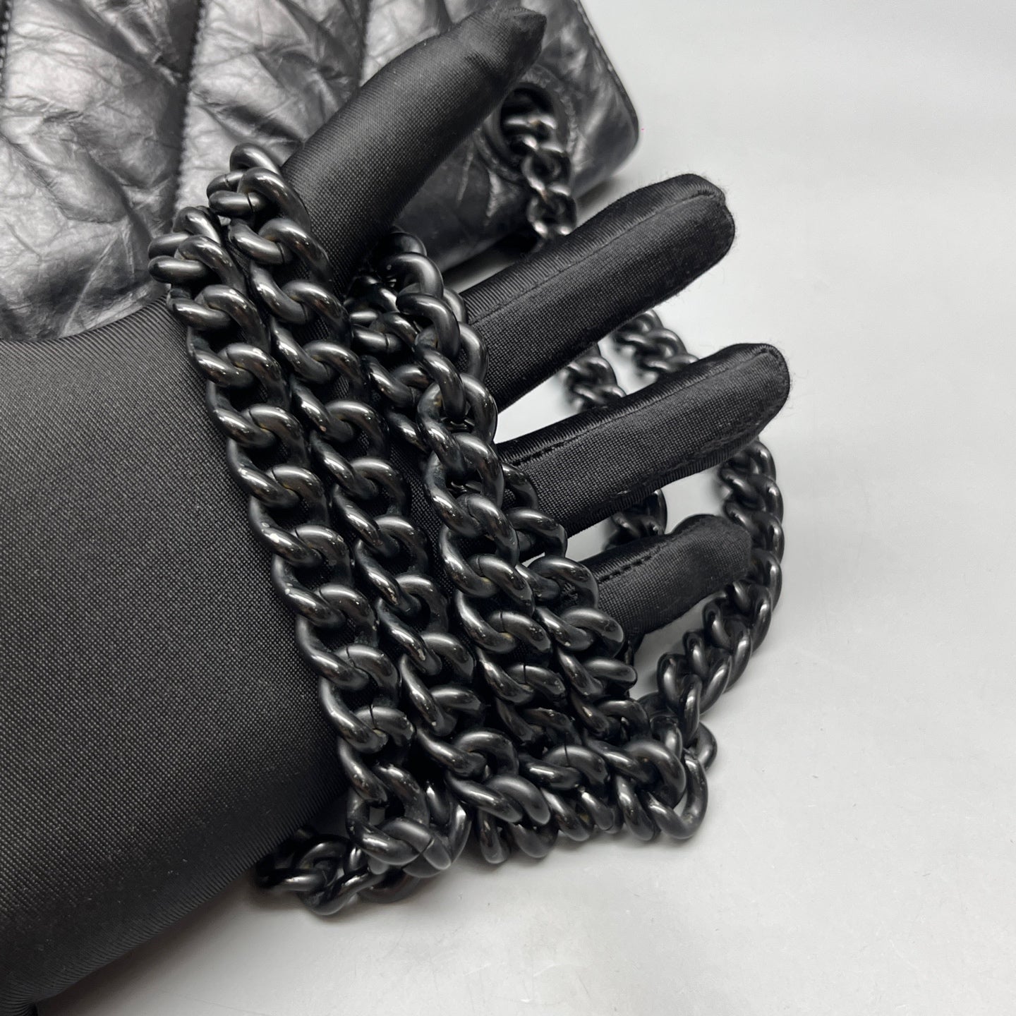 Balenciaga - Crush - Leather - Black - (medium)