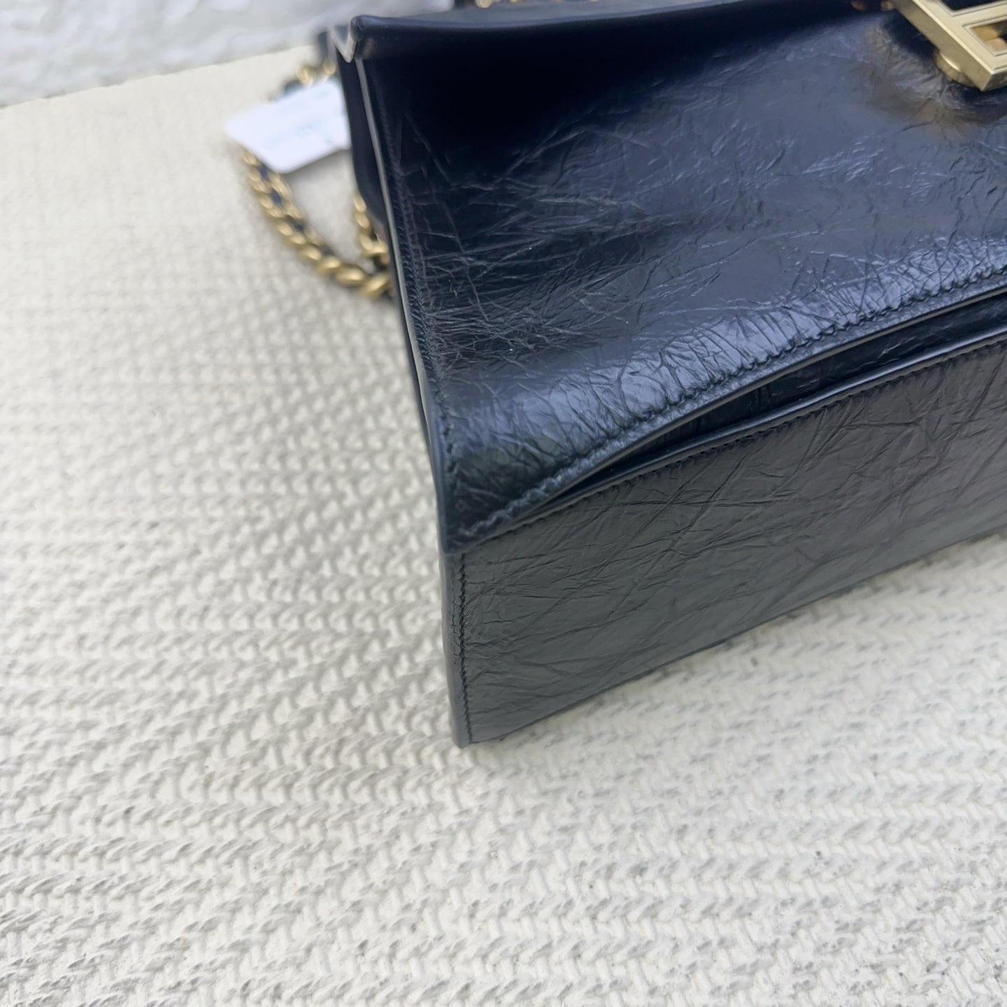 Balenciaga - Crush - Leather - Black - (medium)