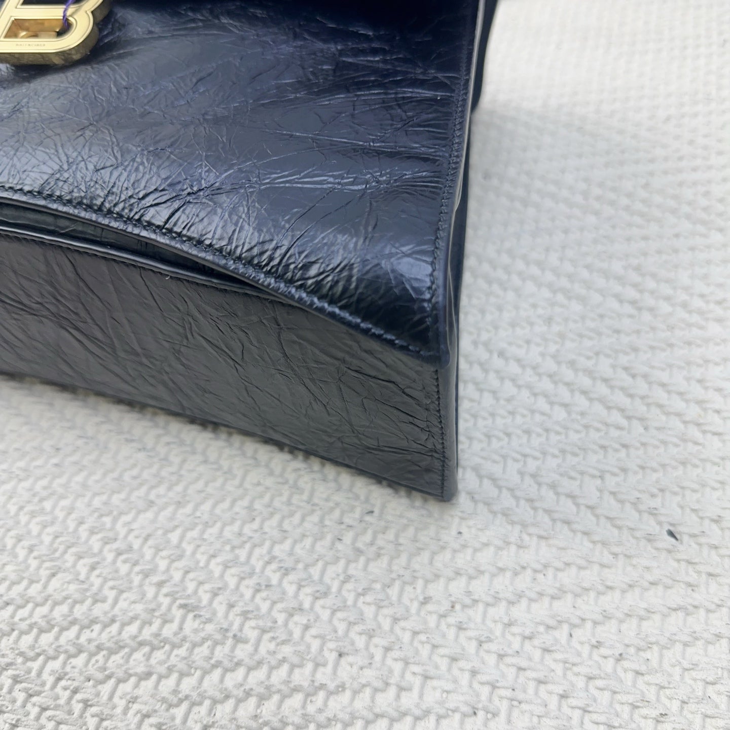 Balenciaga - Crush - Leather - Black - (medium)