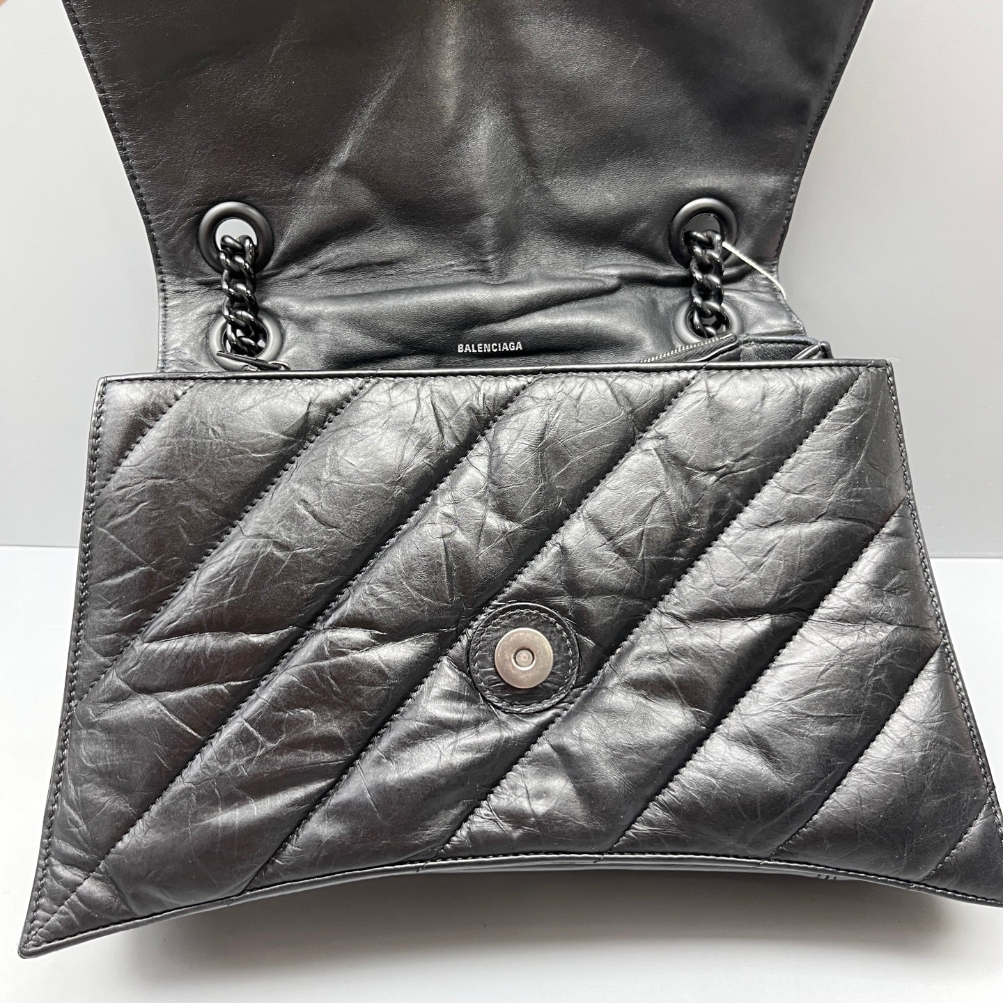 Balenciaga - Crush - Leather - Black - (medium)