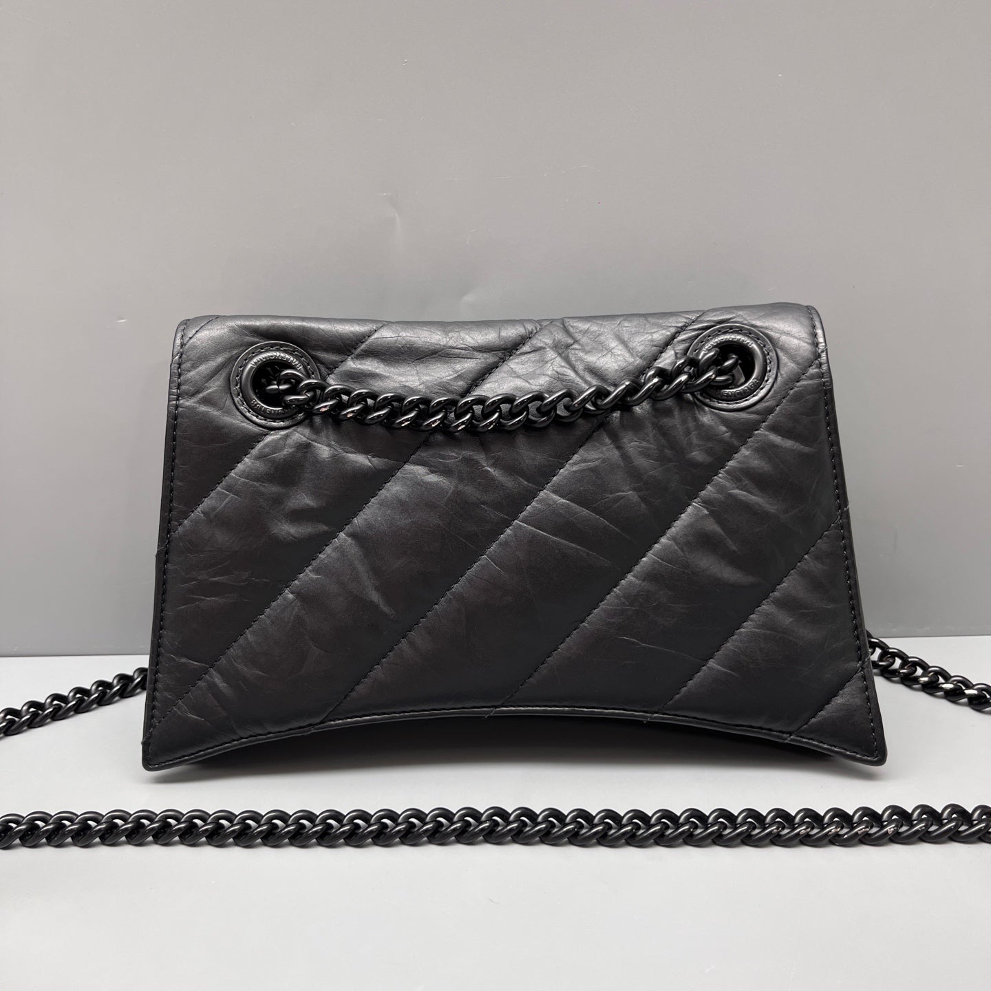 Balenciaga - Crush - Leather - Black - (small)