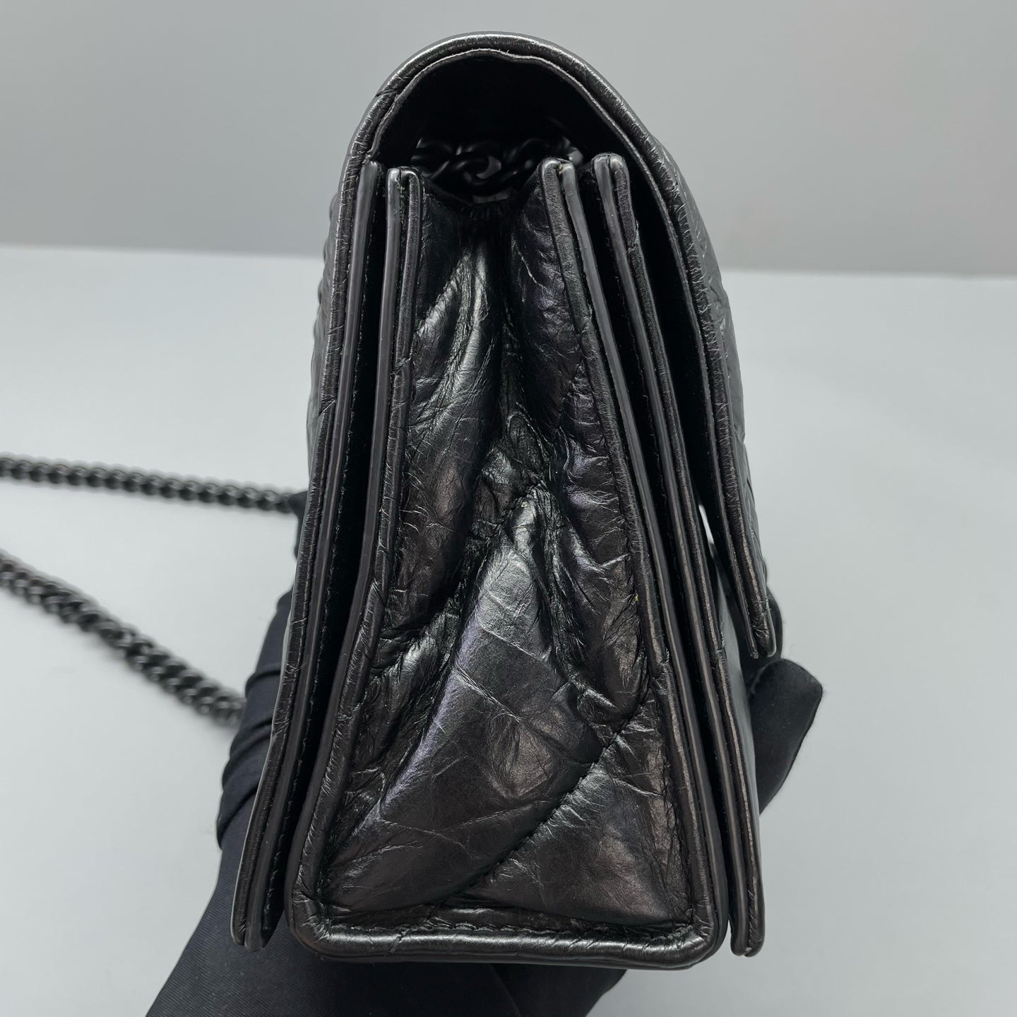 Balenciaga - Crush - Leather - Black - (small)