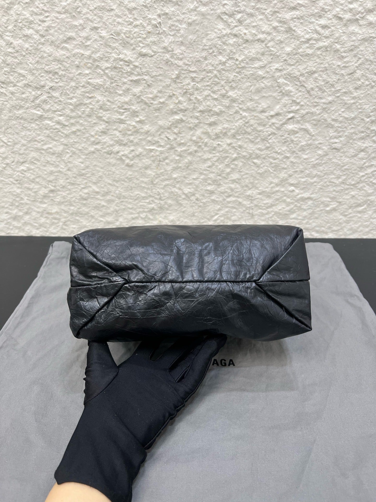 Balenciaga - Crush - Leather - Black - (small)