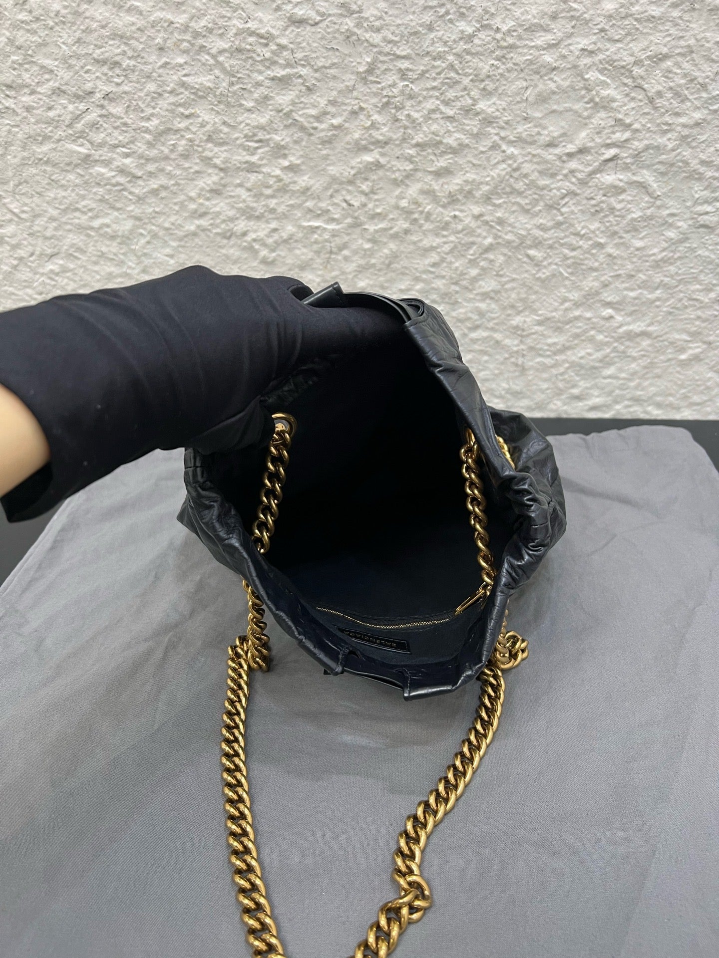 Balenciaga - Crush - Leather - Black - (small)