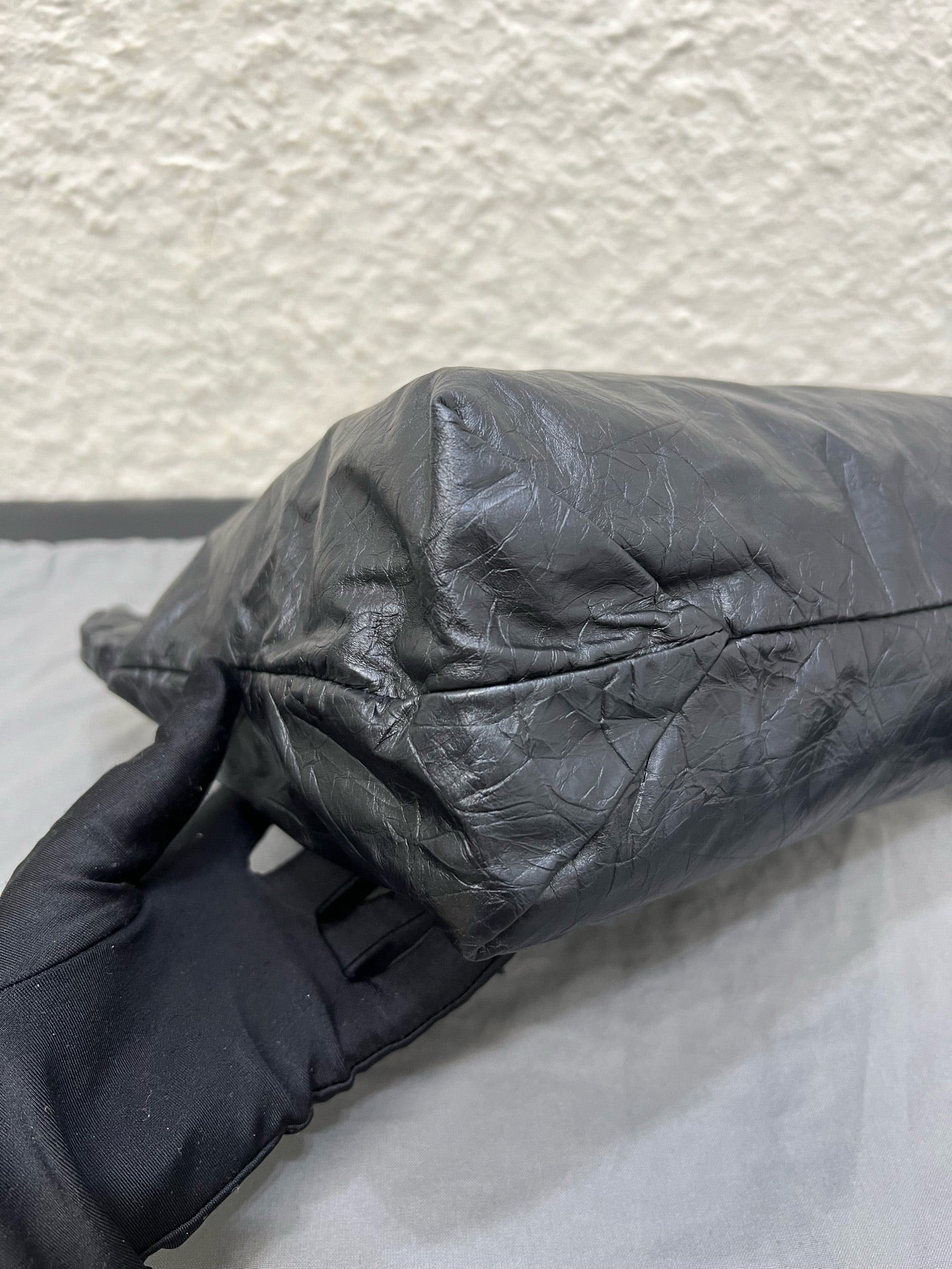 Balenciaga - Crush - Leather - Black - (small)