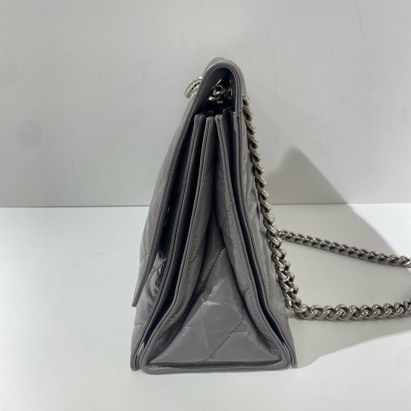 Balenciaga - CRUSH - Leather - Grey - (medium)