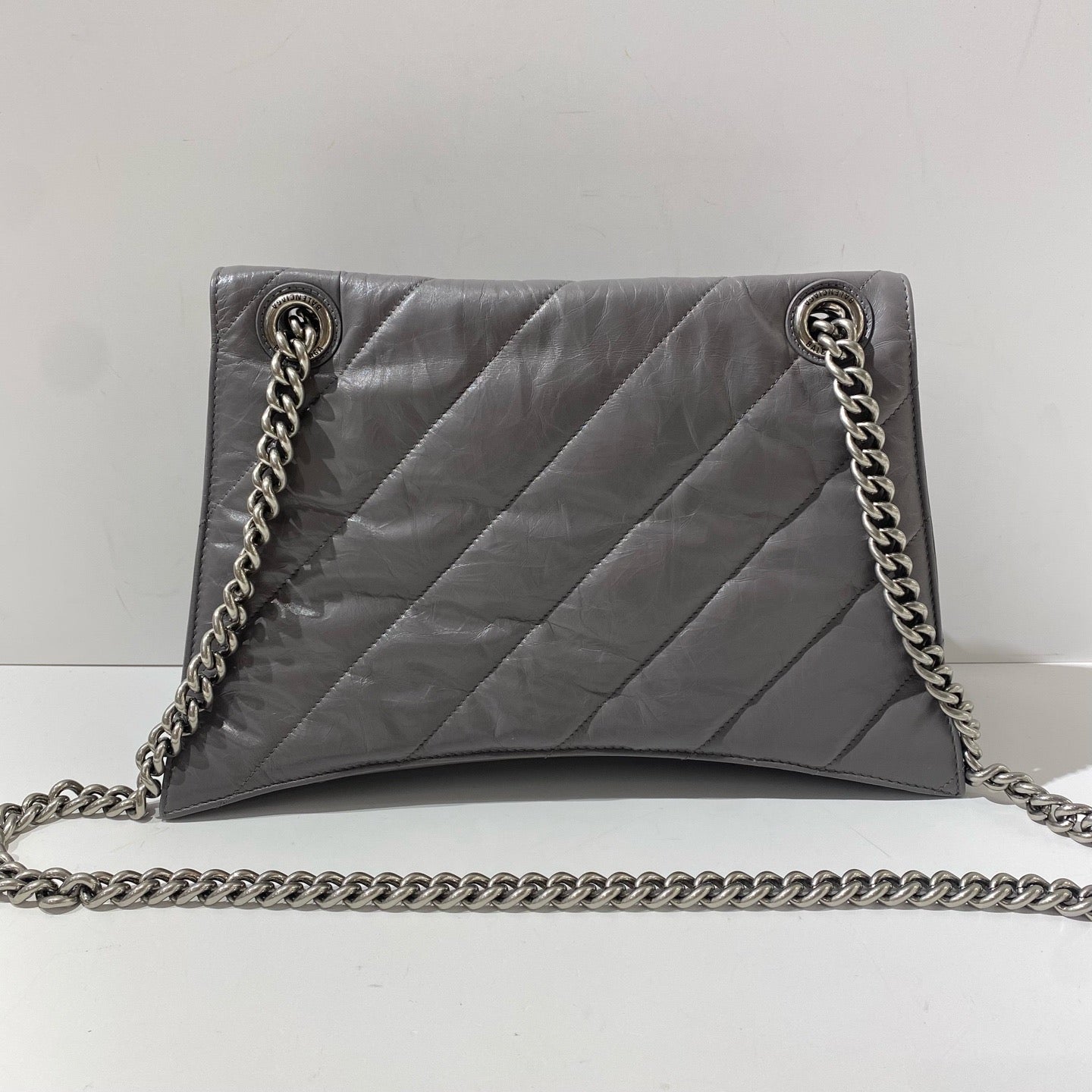 Balenciaga - CRUSH - Leather - Grey - (medium)