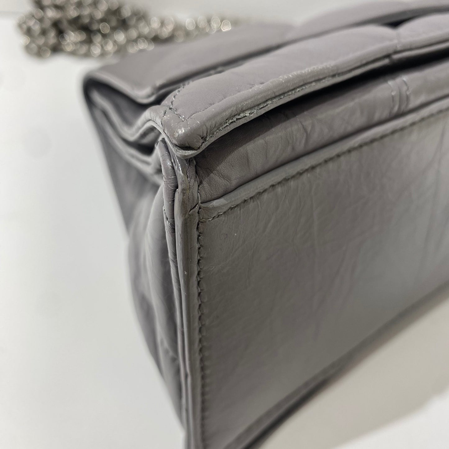 Balenciaga - CRUSH - Leather - Grey - (medium)