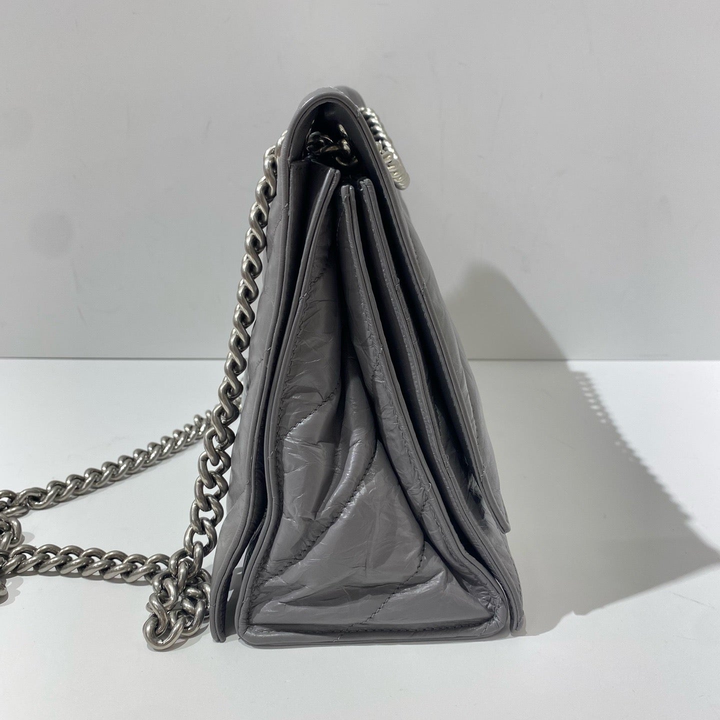 Balenciaga - CRUSH - Leather - Grey - (medium)