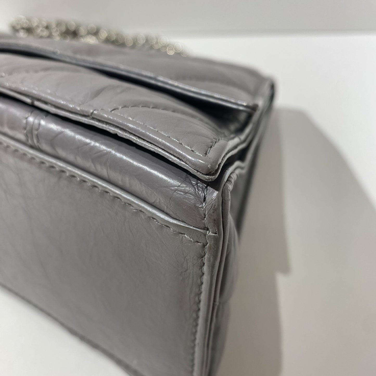 Balenciaga - CRUSH - Leather - Grey - (medium)
