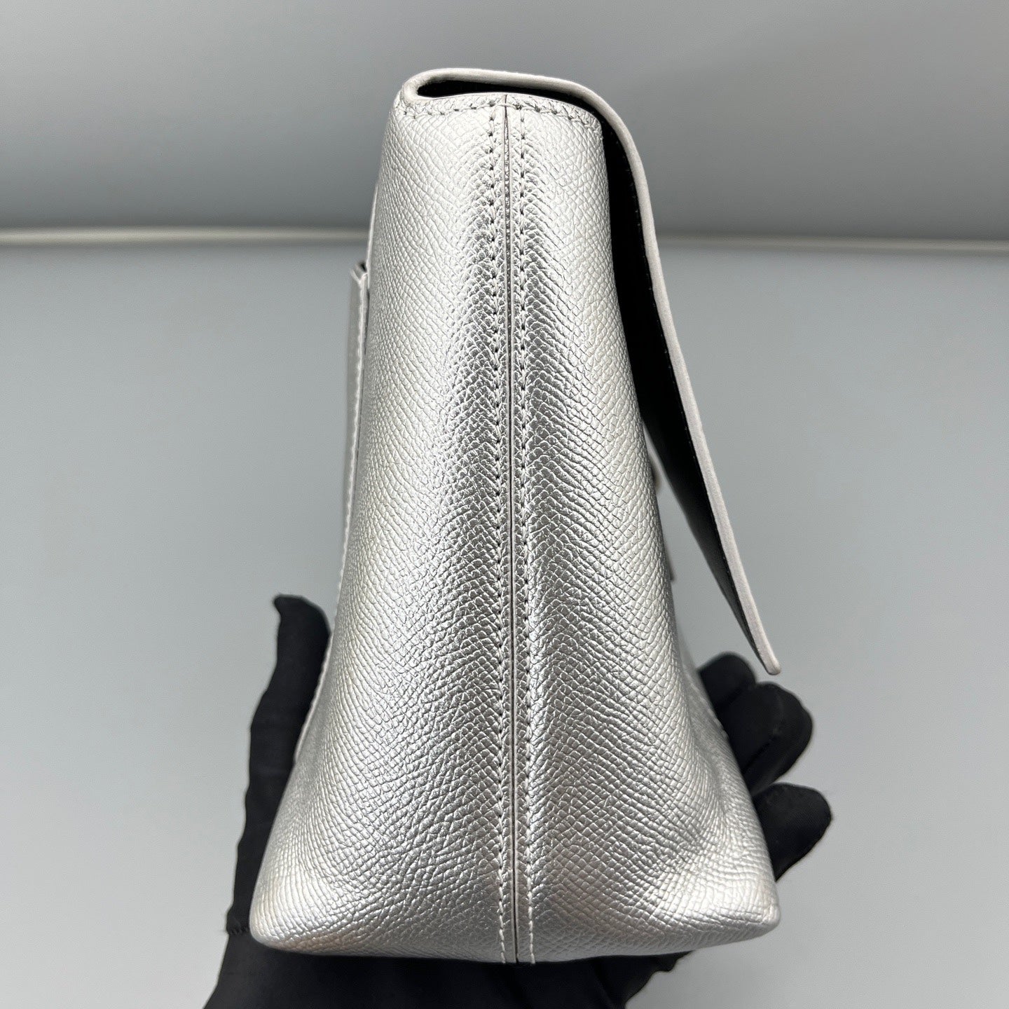 Balenciaga - Crush - Leather - Silver - (medium)