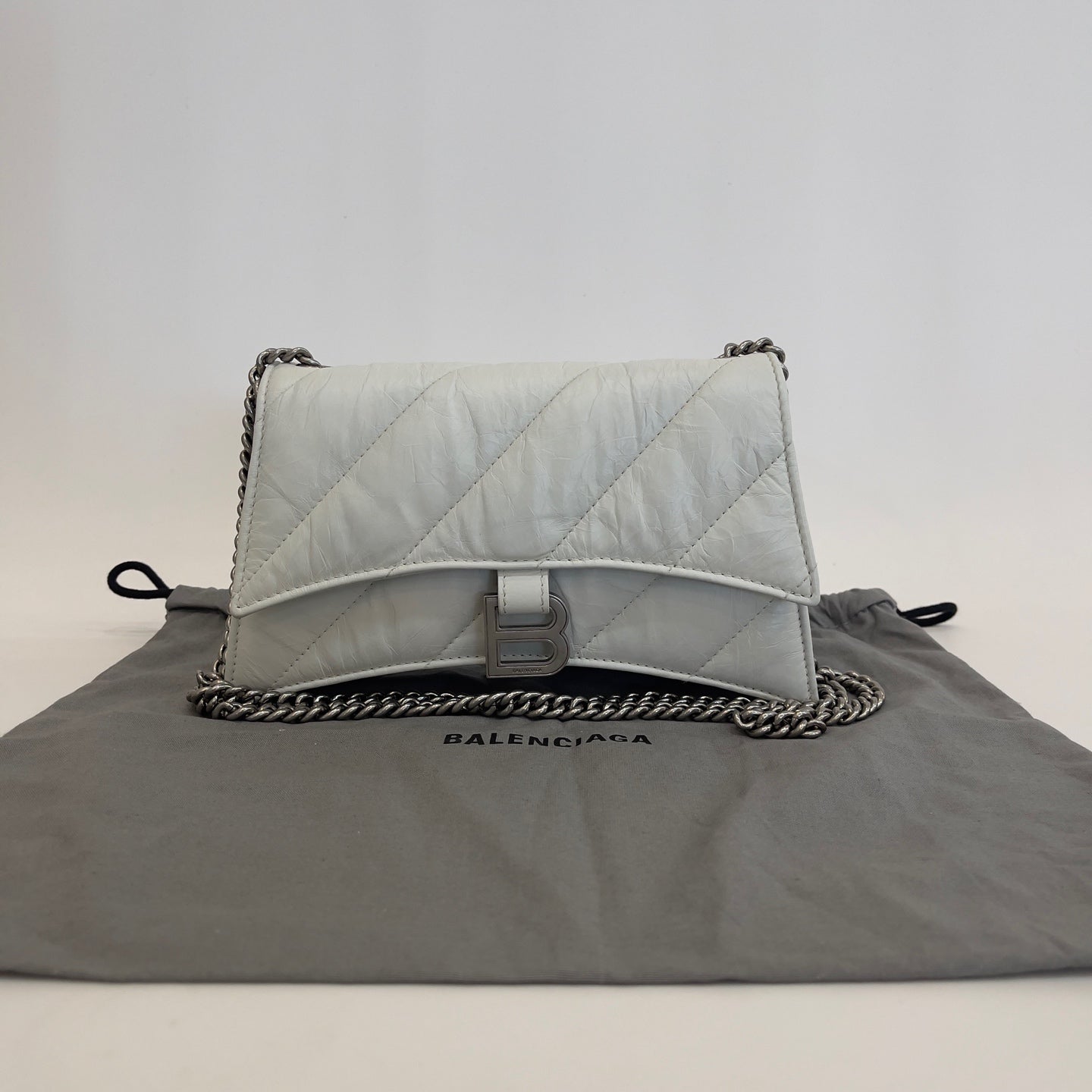 Balenciaga - Crush - Leather - White - (mini)