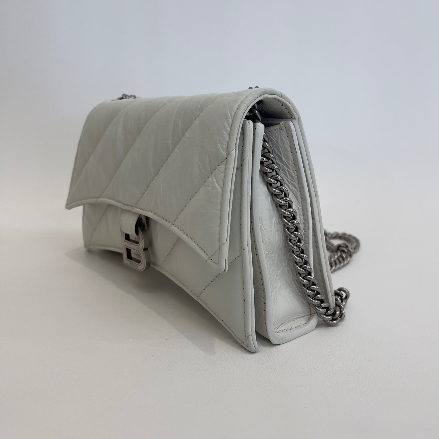 Balenciaga - Crush - Leather - White - (mini)