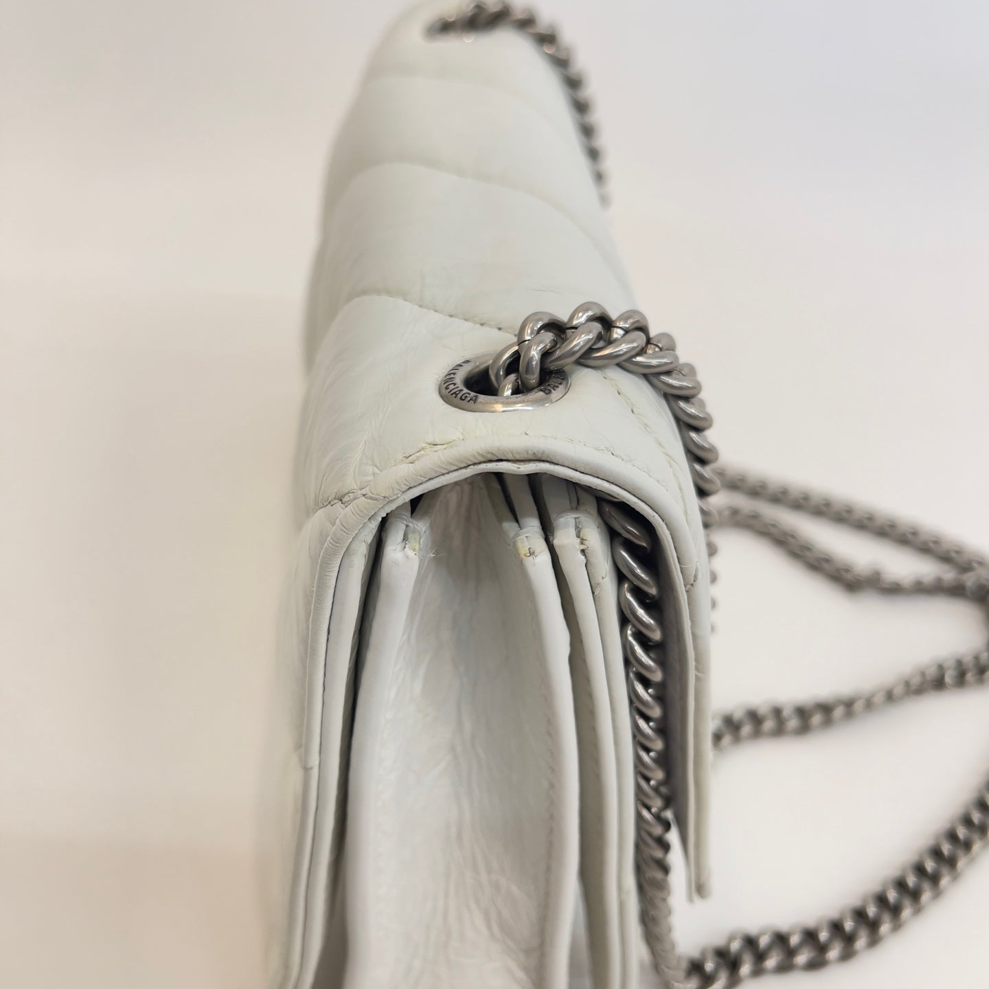 Balenciaga - Crush - Leather - White - (mini)