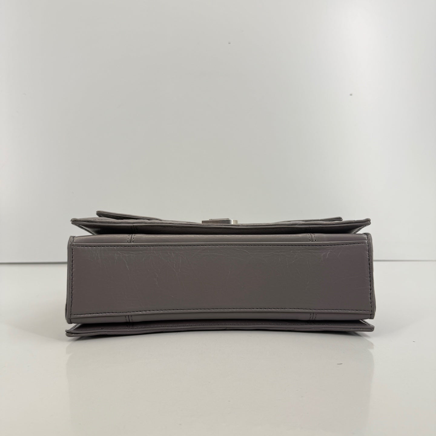 Balenciaga - Crush Small - Leather - Grey - (small)