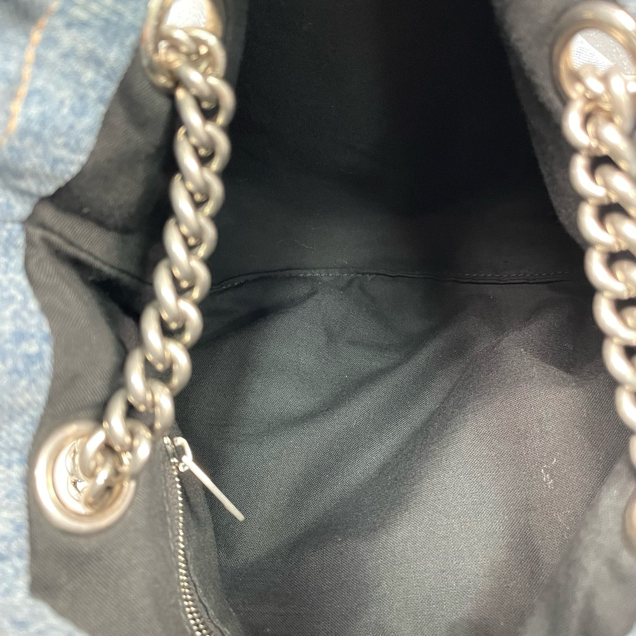 Balenciaga - CRUSH Tote - Denim - Light blue wash - (Small)