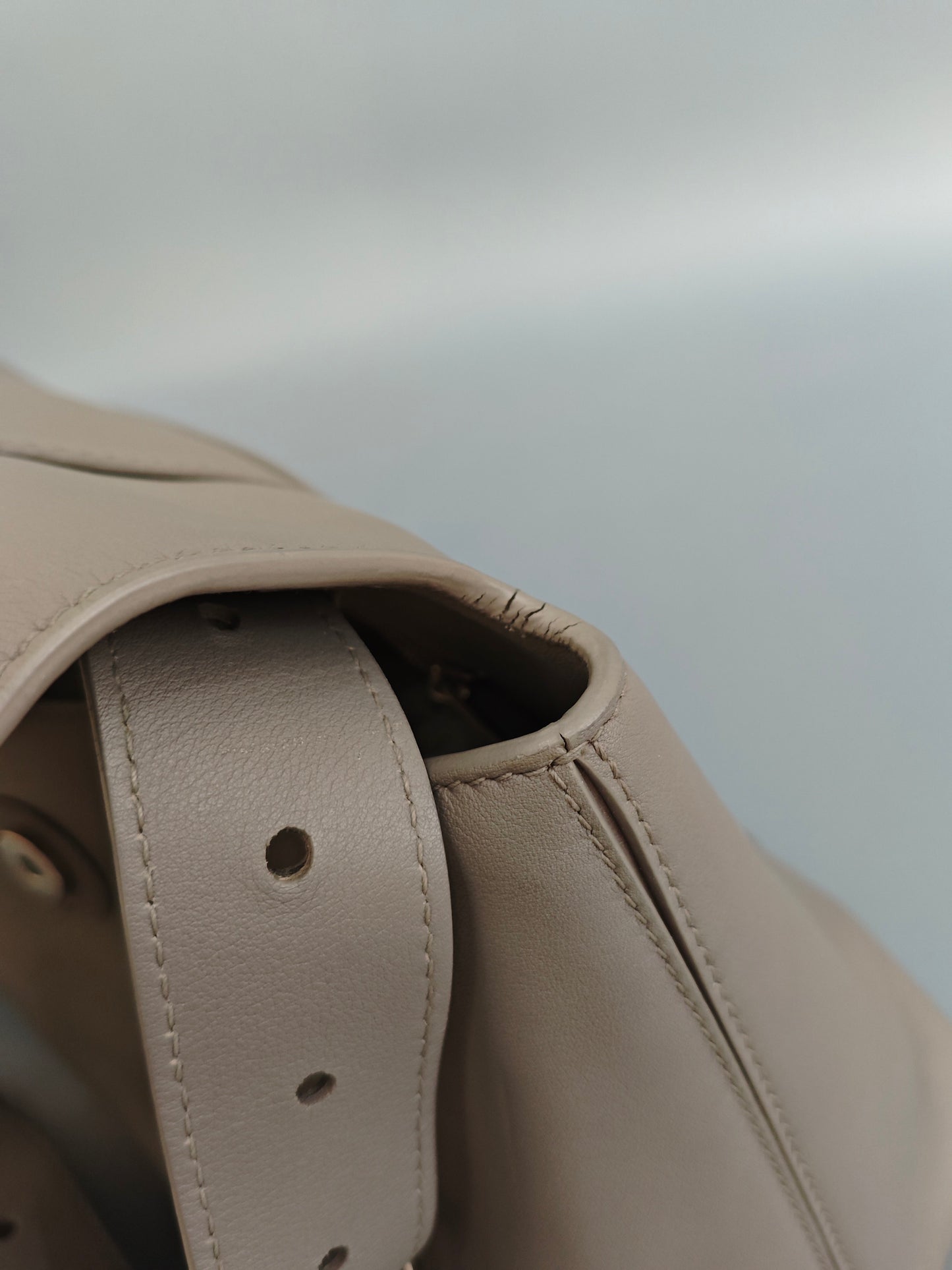 Balenciaga - Downtown Hourglass - Leather - Grey - (medium)