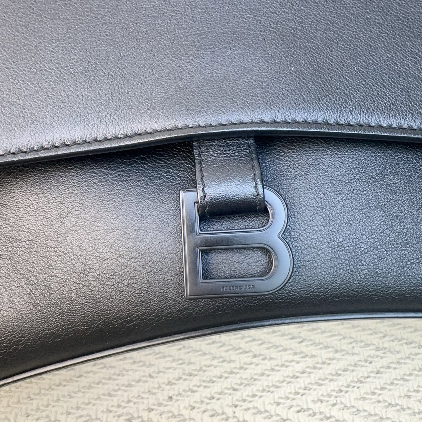 Balenciaga - Downtown - Leather - Black - (medium)