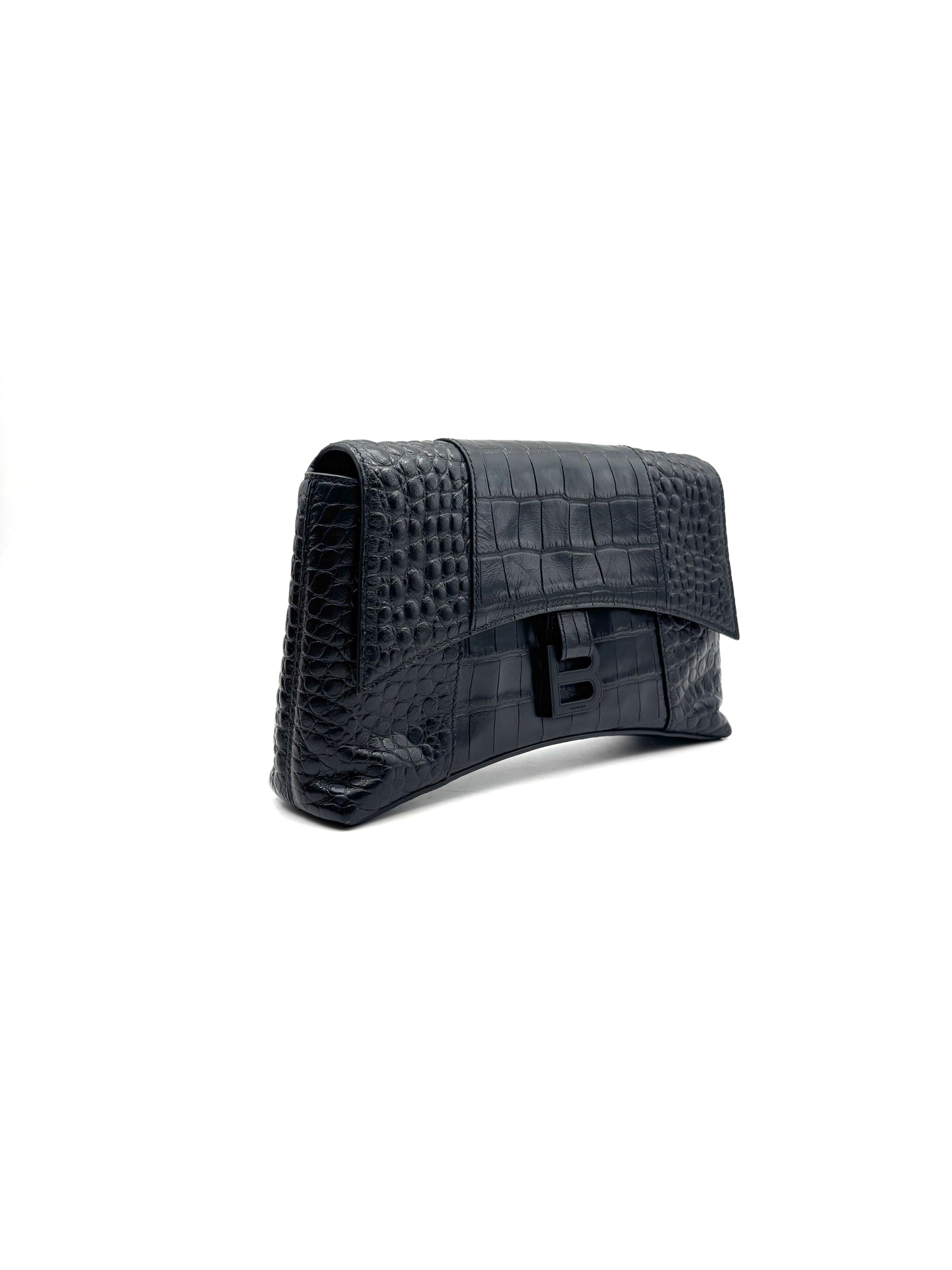Balenciaga - Downtown - Leather - Black - (mini)