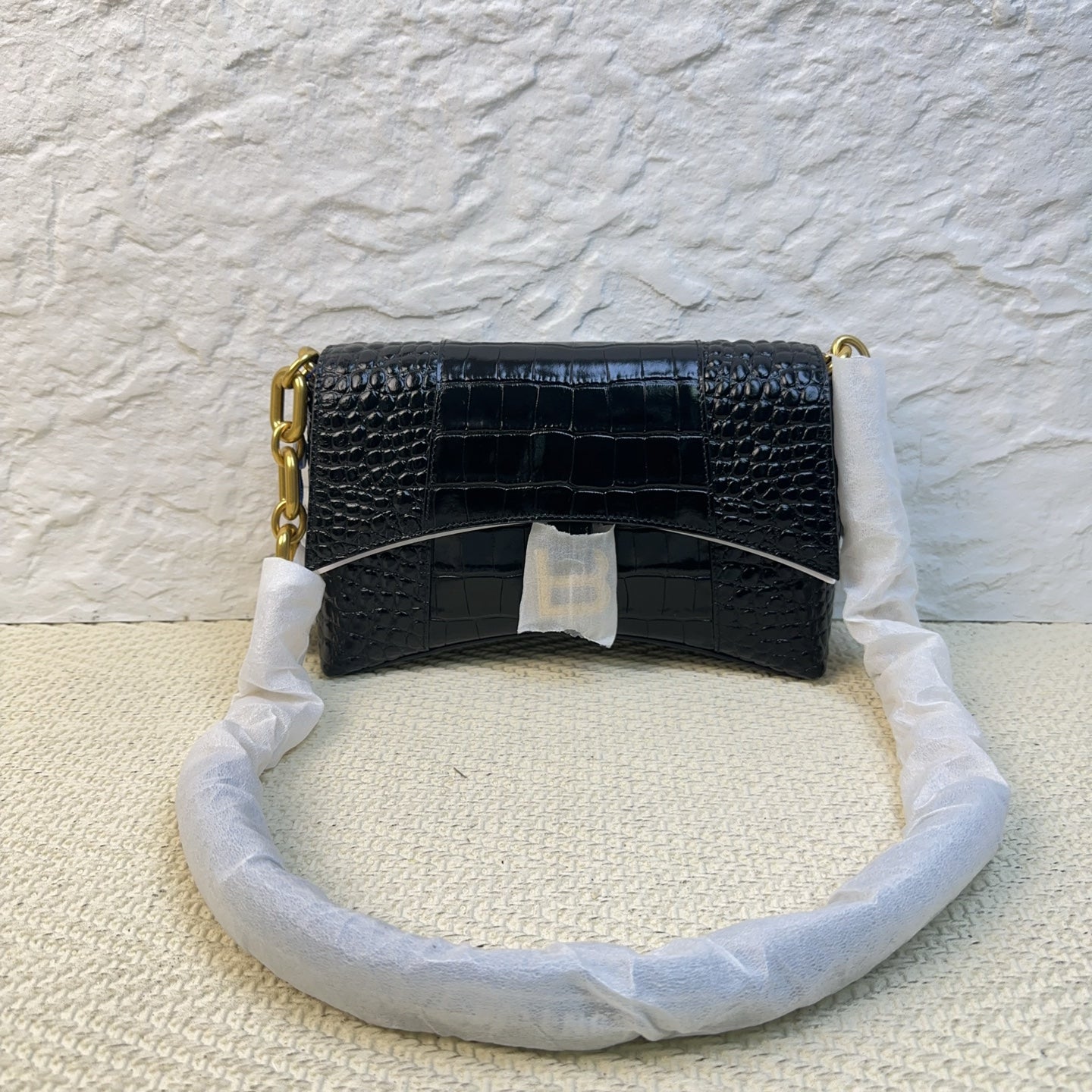 Balenciaga - Downtown - Leather - Black - (mini)