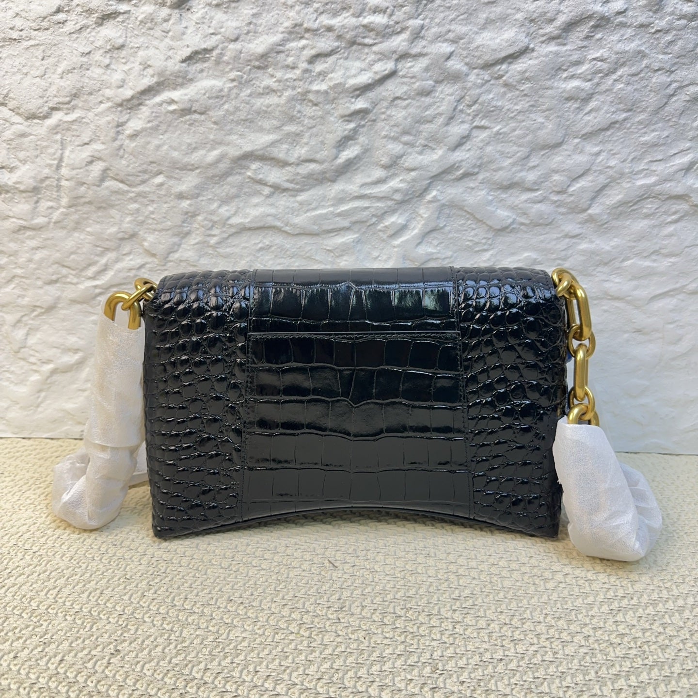 Balenciaga - Downtown - Leather - Black - (mini)