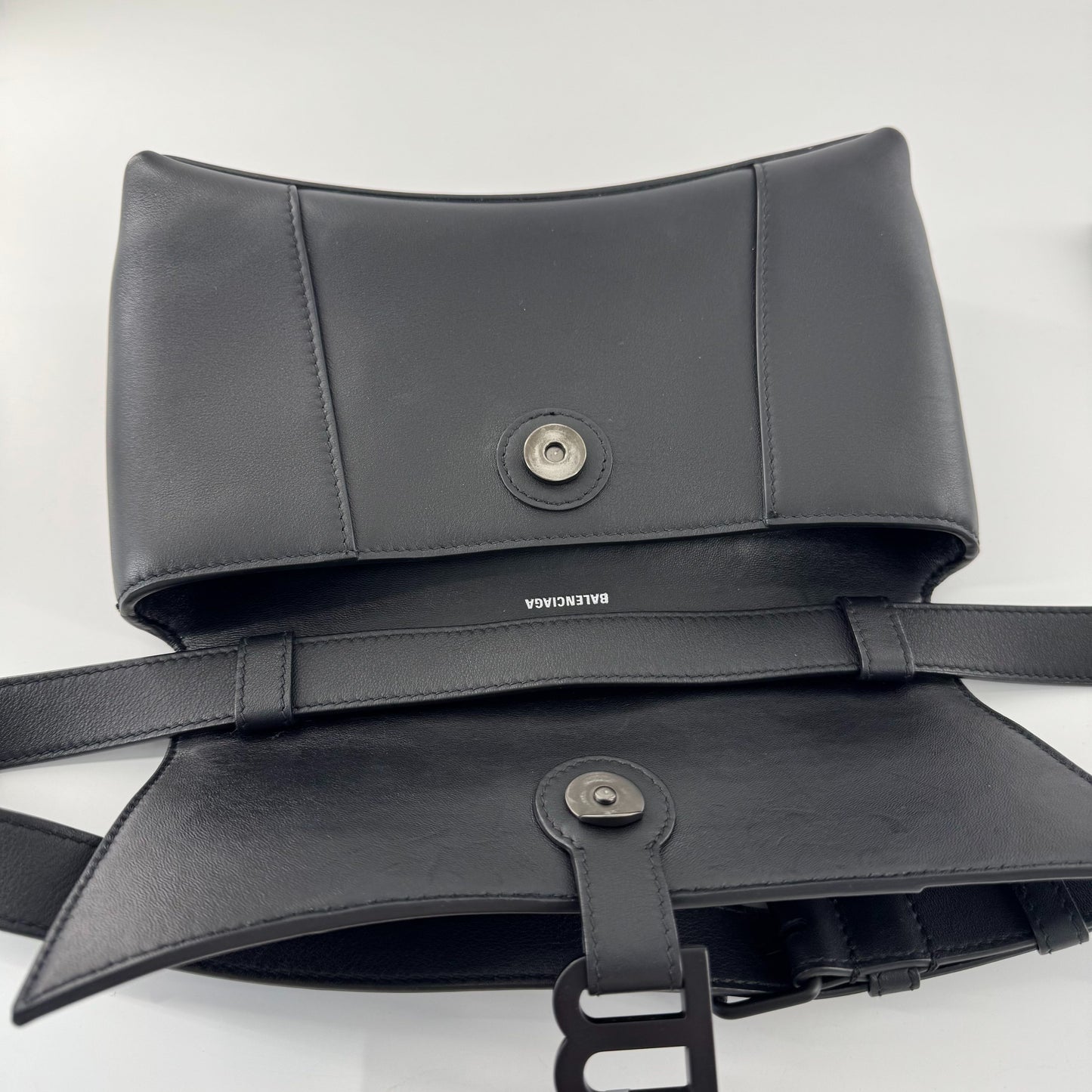 Balenciaga - Downtown - Leather - Black - (Small)