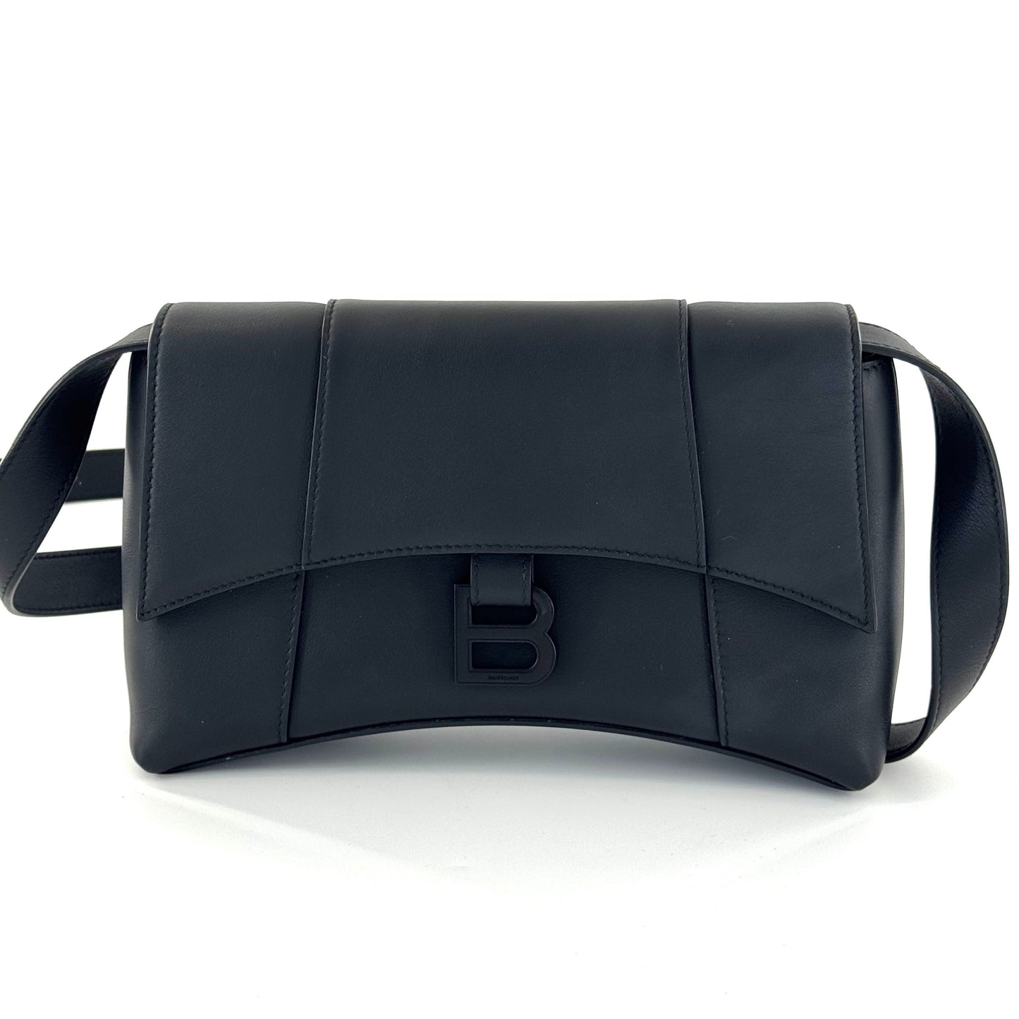 Balenciaga - Downtown - Leather - Black - (Small)