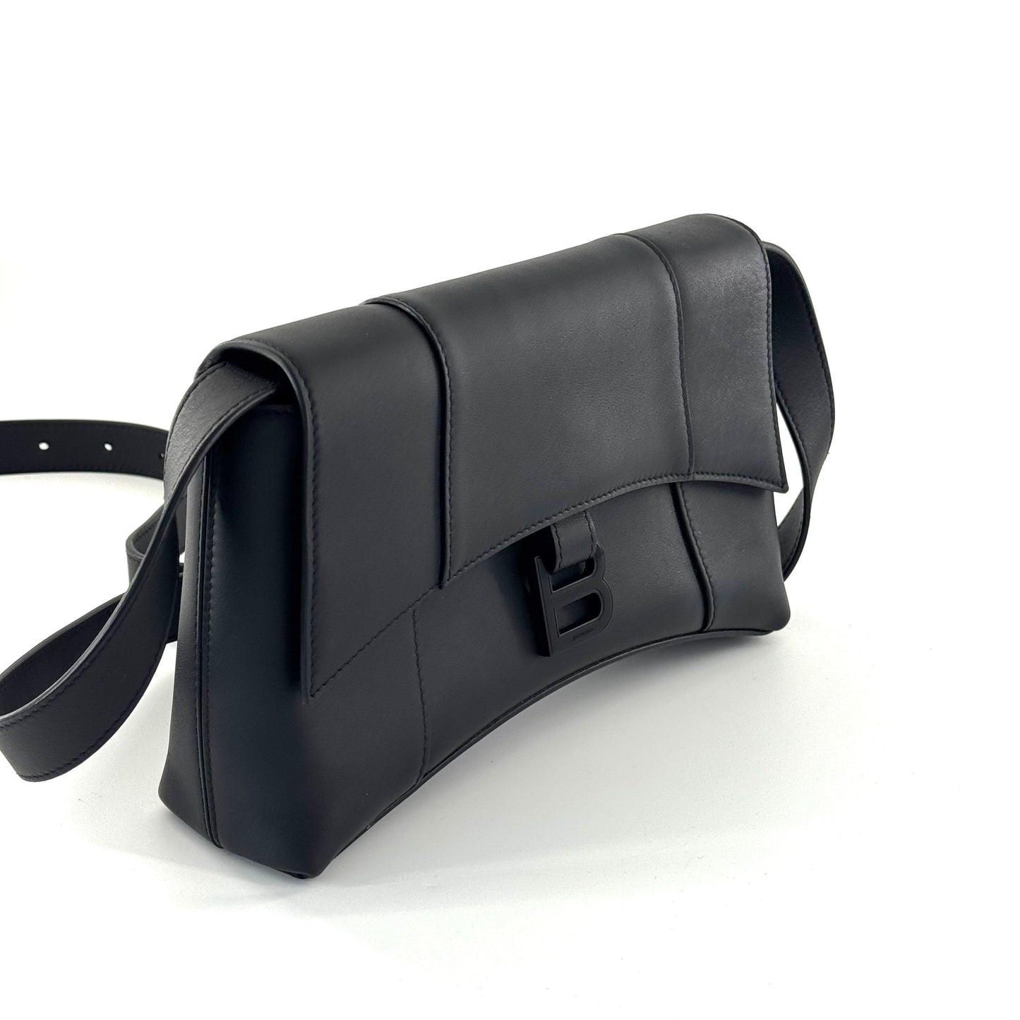 Balenciaga - Downtown - Leather - Black - (Small)
