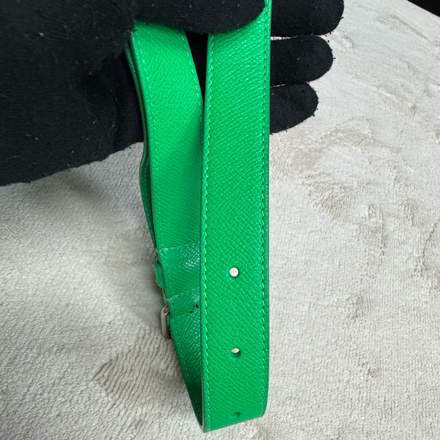 Balenciaga - Downtown - Leather - Green - (small)