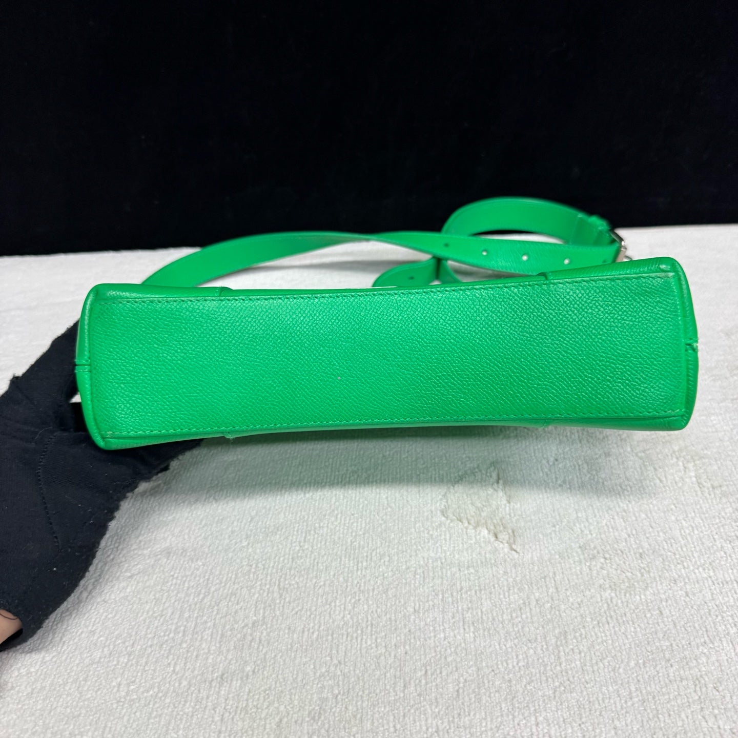 Balenciaga - Downtown - Leather - Green - (small)
