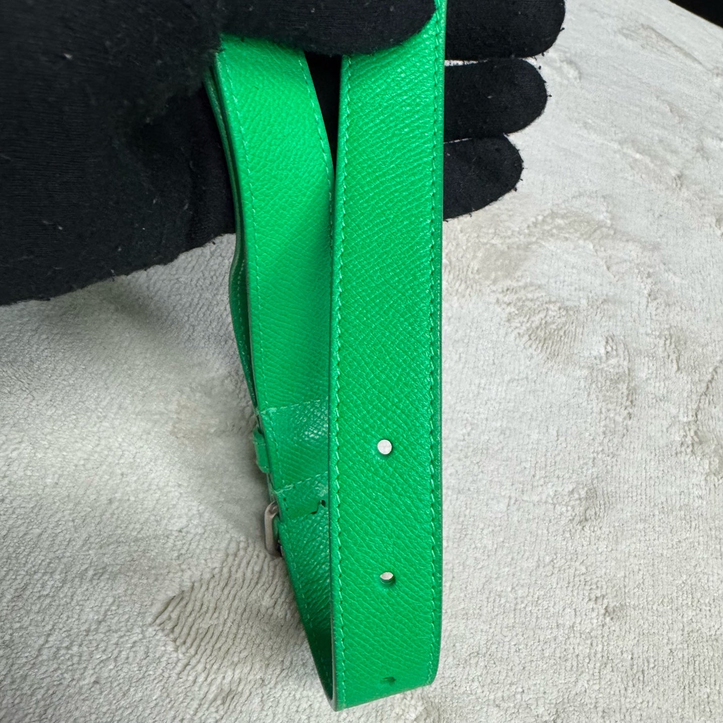 Balenciaga - Downtown - Leather - Green - (small)