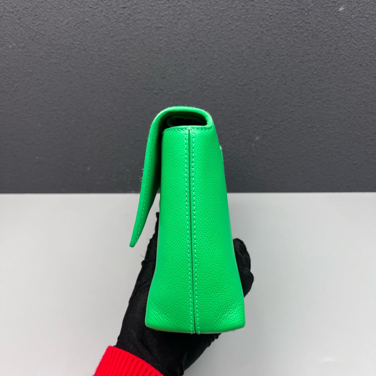 Balenciaga - Downtown - Leather - Green - (small)