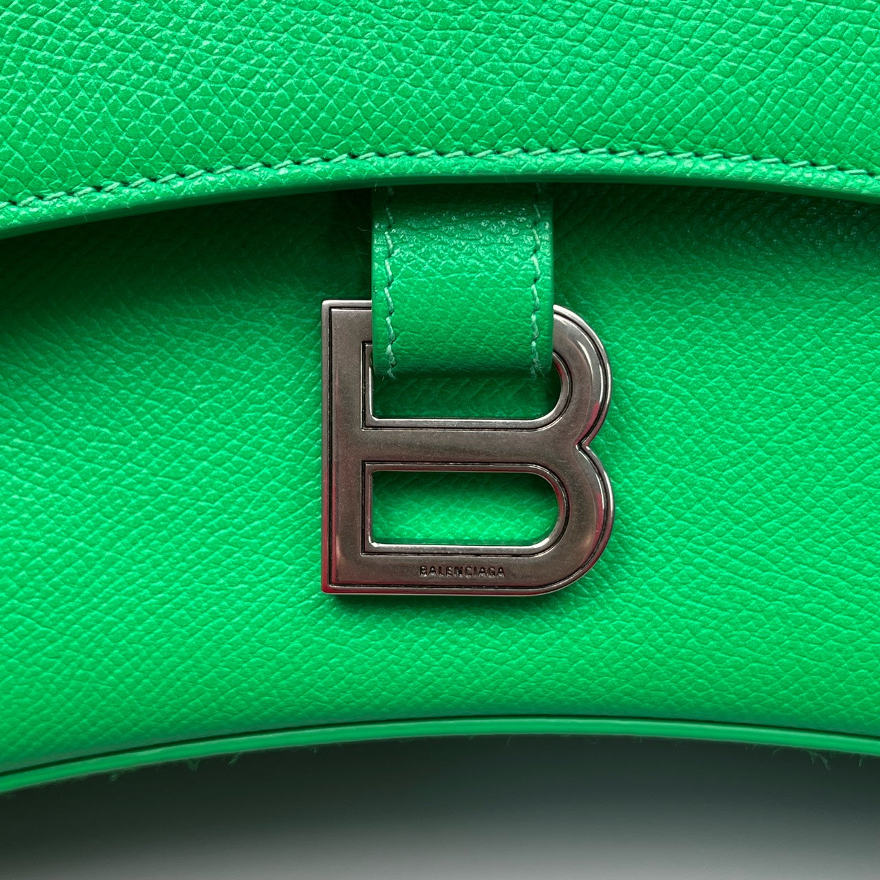 Balenciaga - Downtown - Leather - Green - (small)