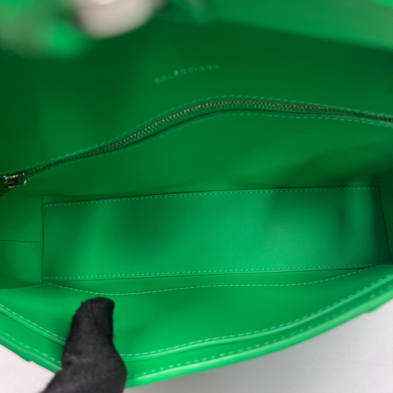 Balenciaga - Downtown - Leather - Green - (small)
