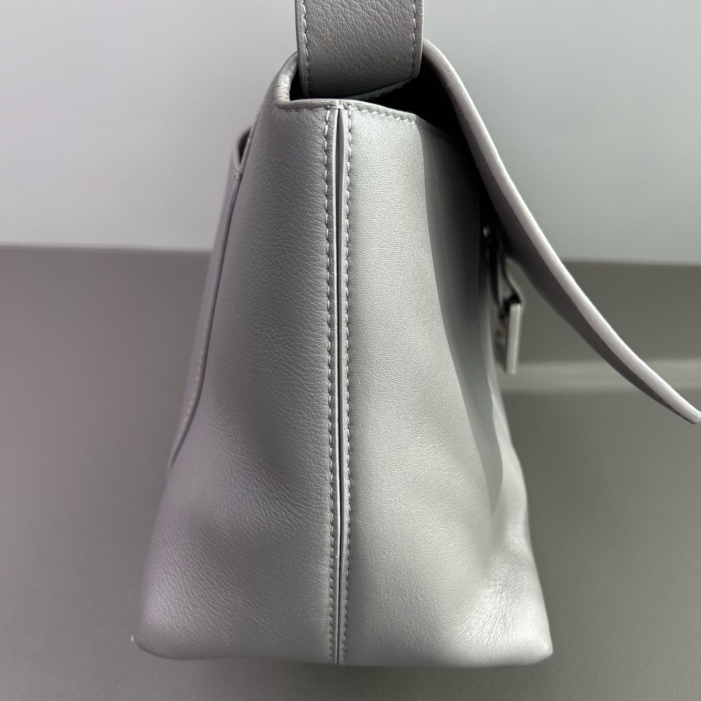 Balenciaga - Downtown - Leather - Grey - (medium)