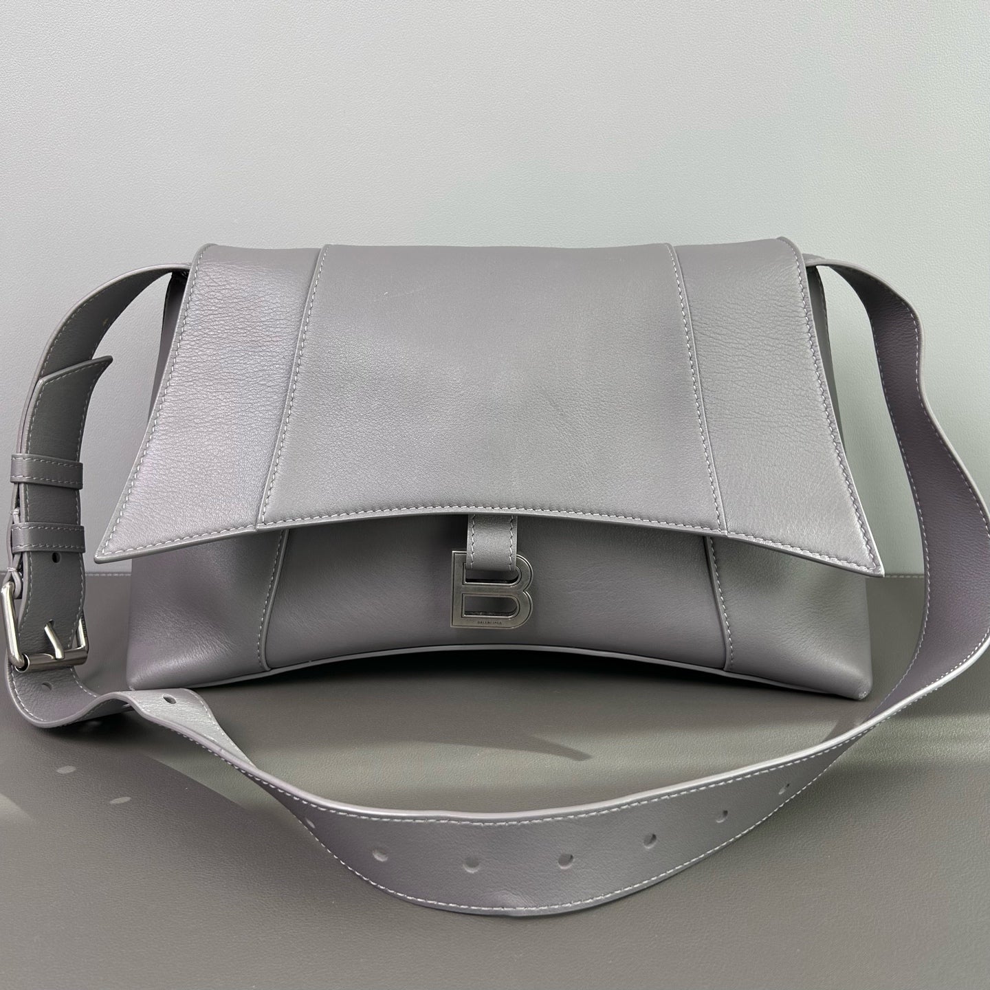 Balenciaga - Downtown - Leather - Grey - (medium)