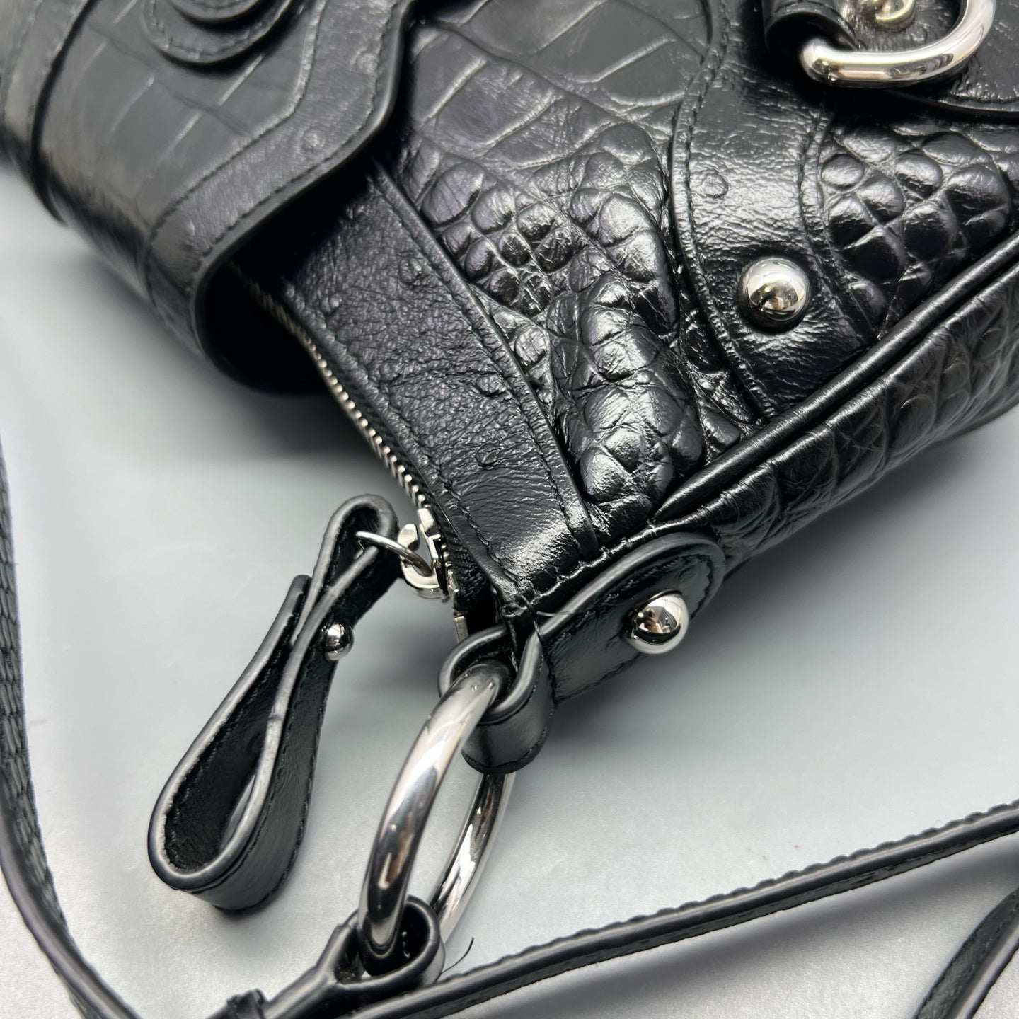 Balenciaga - Essex - Leather - Black - (small)
