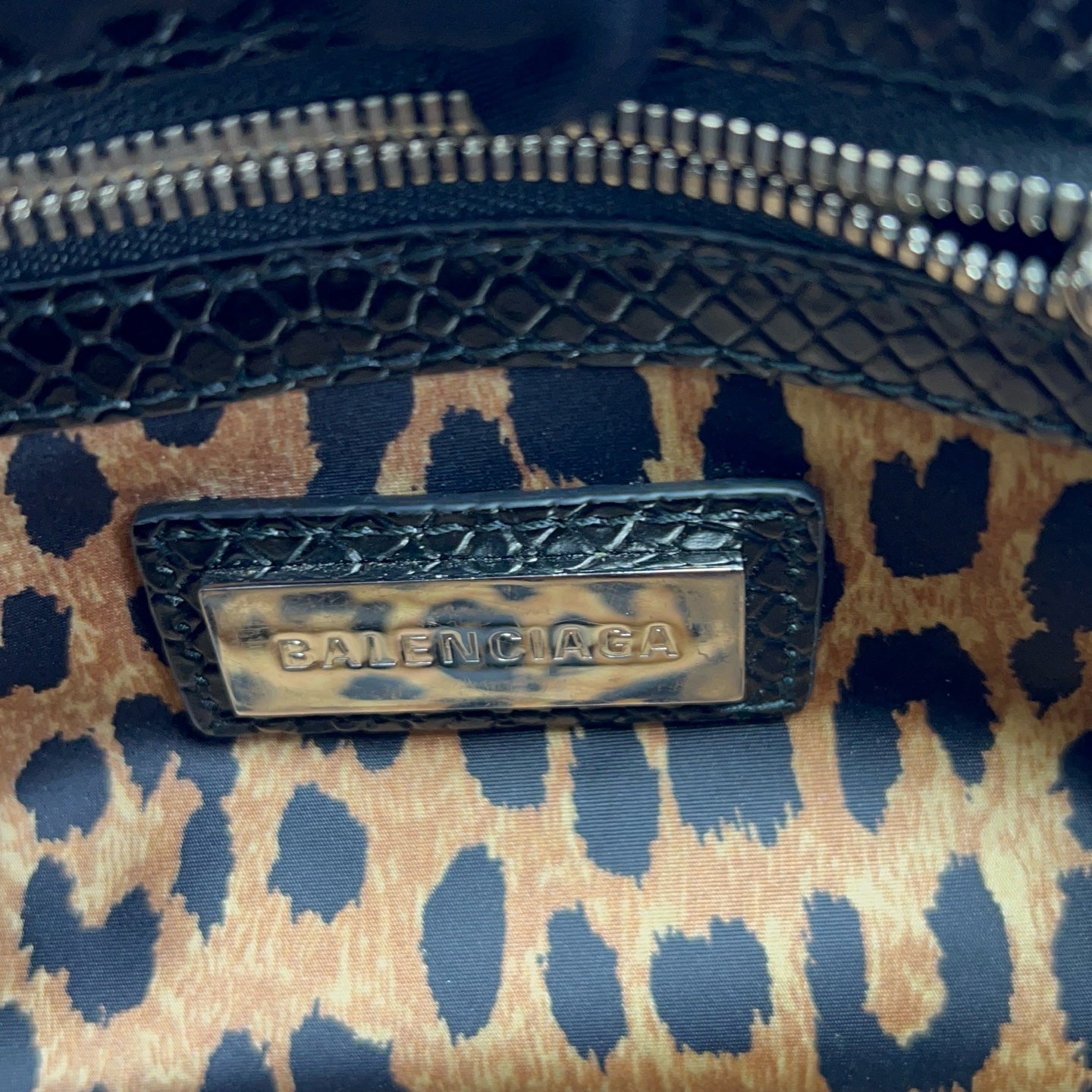 Balenciaga - Essex - Leather - Black - (small)