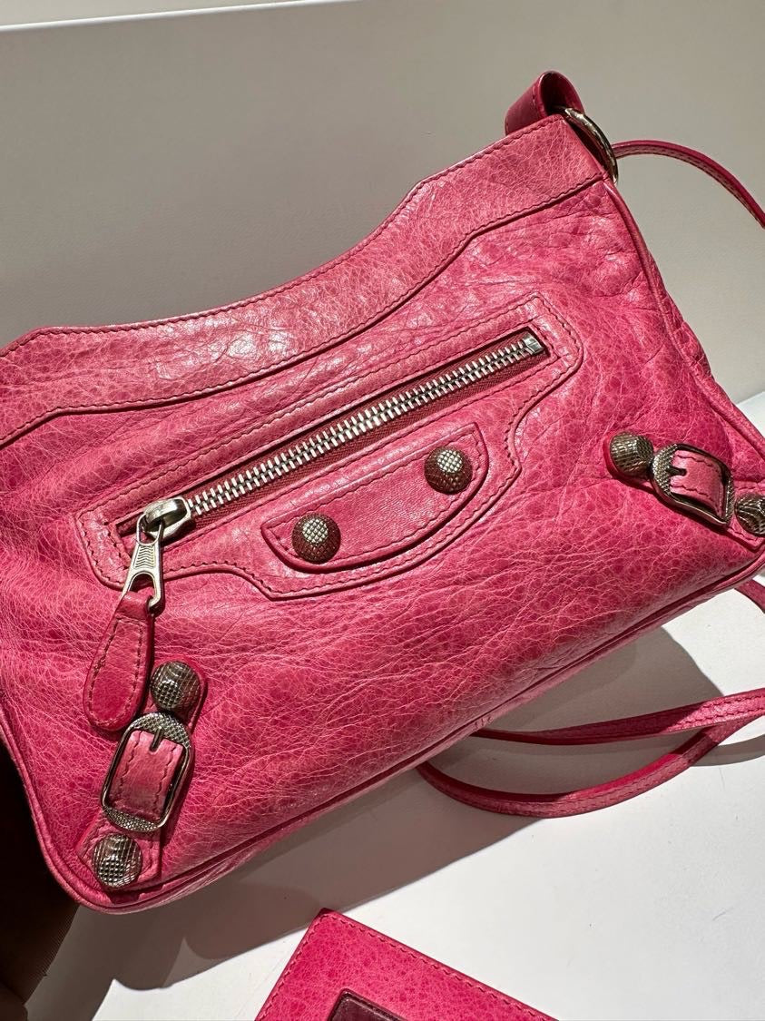 Balenciaga - First - Leather - Pink - (mini)