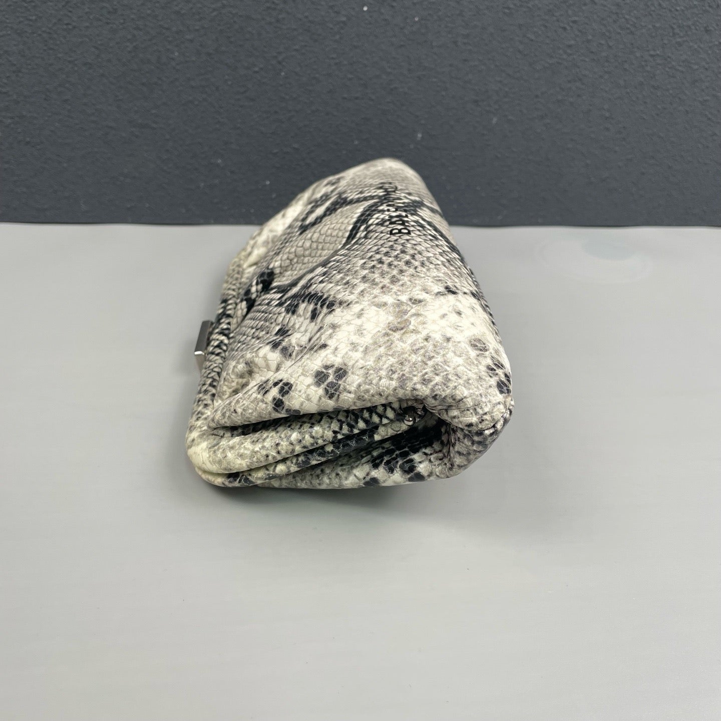 Balenciaga - Frame Clutch Bag - Snakeskin-embossed leather - Multicolour - (Small)