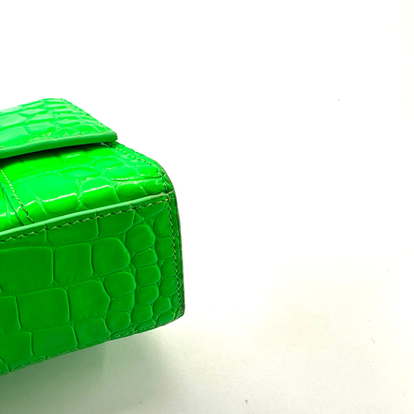 Balenciaga - Hourglass - Leather - Green